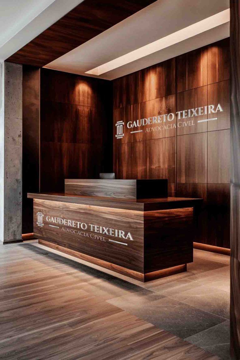 Recepção do Gaudereto Teixeira Advocacia Cível